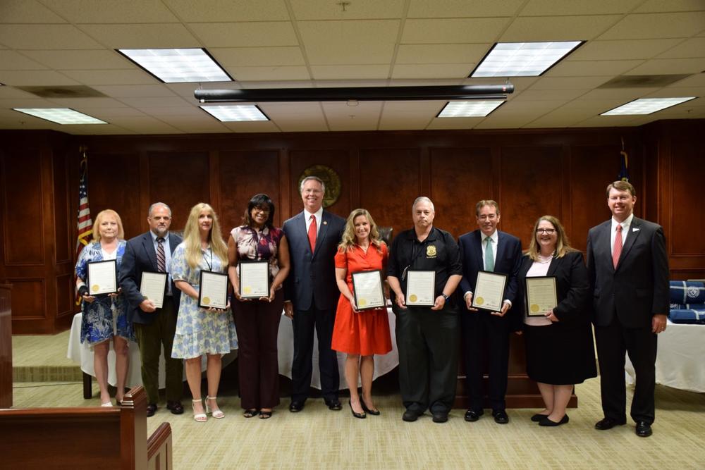 SBWC Employees Honored for Saving Life