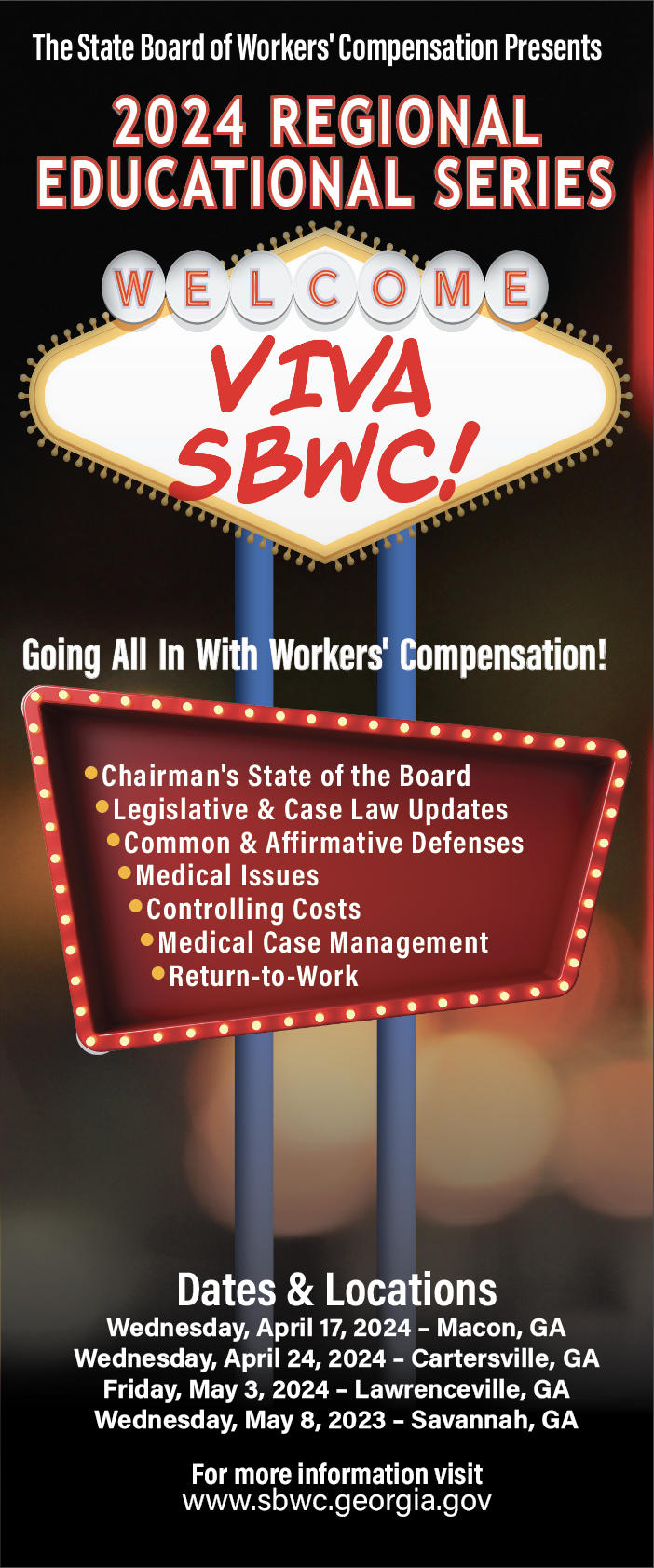 Welcome Viva SBWC! - Going All in with Workers' Compensation!