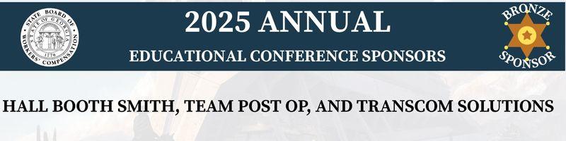 2025 Annual Educational Conference Bronze Sponsors