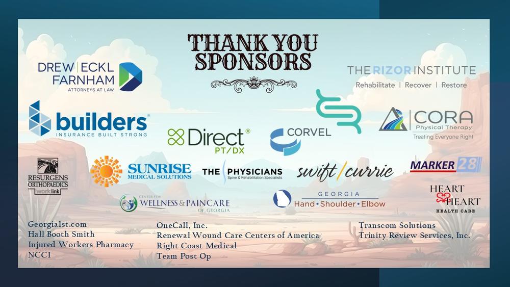 All Annual Sponsors