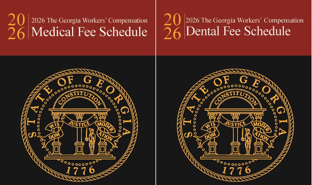 2026 Georgia Workers' Compensation Medical and Dental Fee Schedules